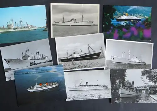 Schiffe Marine Seefahrt schöne Sammlung von 29 Ansichtskarten der verschied. Art