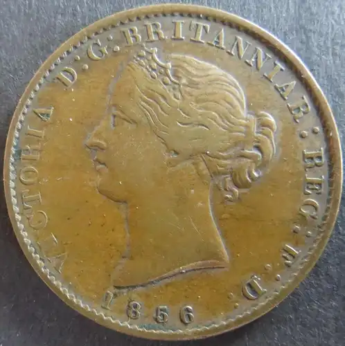 Kanada 1856 - Half Penny Token Province of Nova Scotia Queen Victoria ss