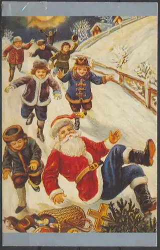 Weihnachten Weihnachtsmann Nikolaus Kinder Spielsachen roterMantel