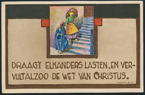 Ansichtskarte Künstler Niederlande Religion Glaube Kirche Christus