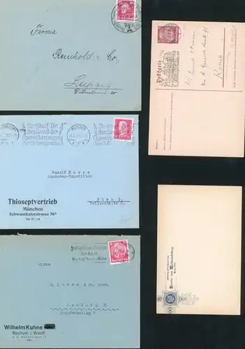 Sammlung Briefe Theater Bühne Oper Artisten 44 meist alt viel Deutsches Reich