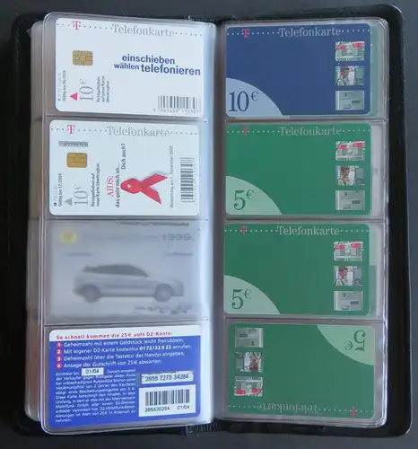 Inter. Sammlung von 89 Stück Telefonkarten Deutschland größtenteils DM Werte