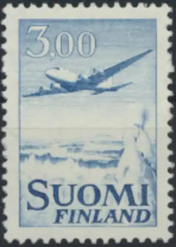 Finnland 579 x I postfrisch Freimarke Flugzeug 1963  Type I