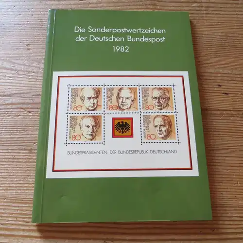 Bund/Berlin Jahrbuch Deutsche Bundespost 1982 komplett postfrisch