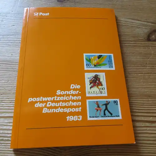 Bund/Berlin Jahrbuch Deutsche Bundespost 1983 komplett postfrisch