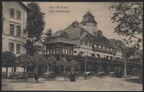 Ansichtskarte Bad Kudowa Charlottenbad Schlesien Kudowa-Zdrój Polen