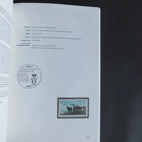 Bund/Berlin Jahrbuch Deutsche Bundespost 1987 komplett postfrisch MNH