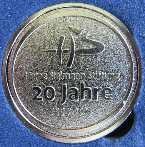 Münze Medaille Deutschland 2014  20 Jahre Heinz-Sielmann-Stiftung vz