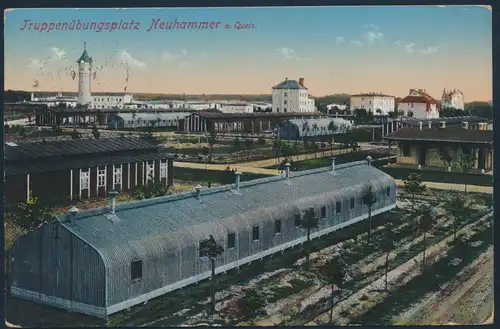 Ansichtskarte Nauhammer nach Restauration Schonbrunn 1913 Truppenübungsplatz