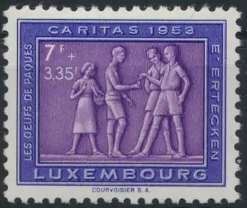 Luxemburg 522 Brauchtum postfrisch 1953