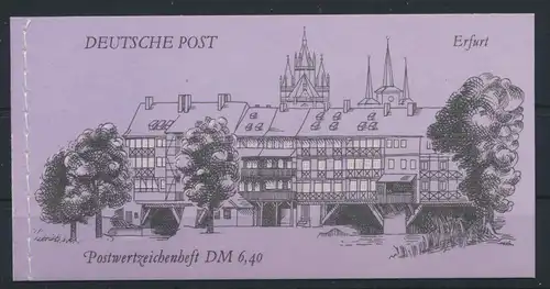 DDR Markenheftchen MH 10 Bauwerke + Denkmäler Luxus postfrisch 