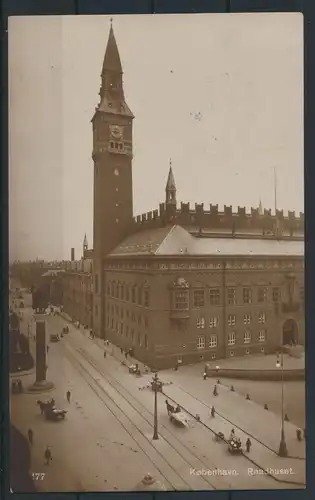 Dänemark Ansichtskarte Kopenhagen nach Berlin Pankow 16.4.1921