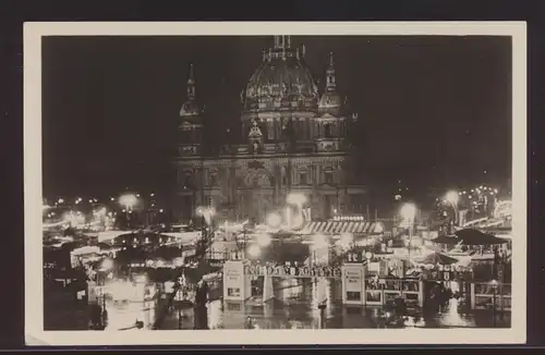 Foto Ansichtskarte Berlin Weihnachtsmarkt Weihnachten SST 19.12.1937 Klingenthal