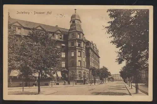 Foto Ansichtskarte Insterburg Dessauer Hof Ostpreussen Labiau Polessk Russland 