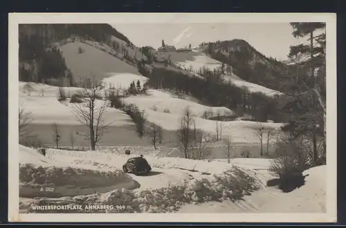 Österreich D. Reich Kinderlandverschickung Annaberg mit selt. ro. L4 KLV Lager