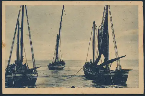 Estland Postkarte 37 A Võru 15.12.1927 Foto Segelboote Schiffe Meer Schiffspost 