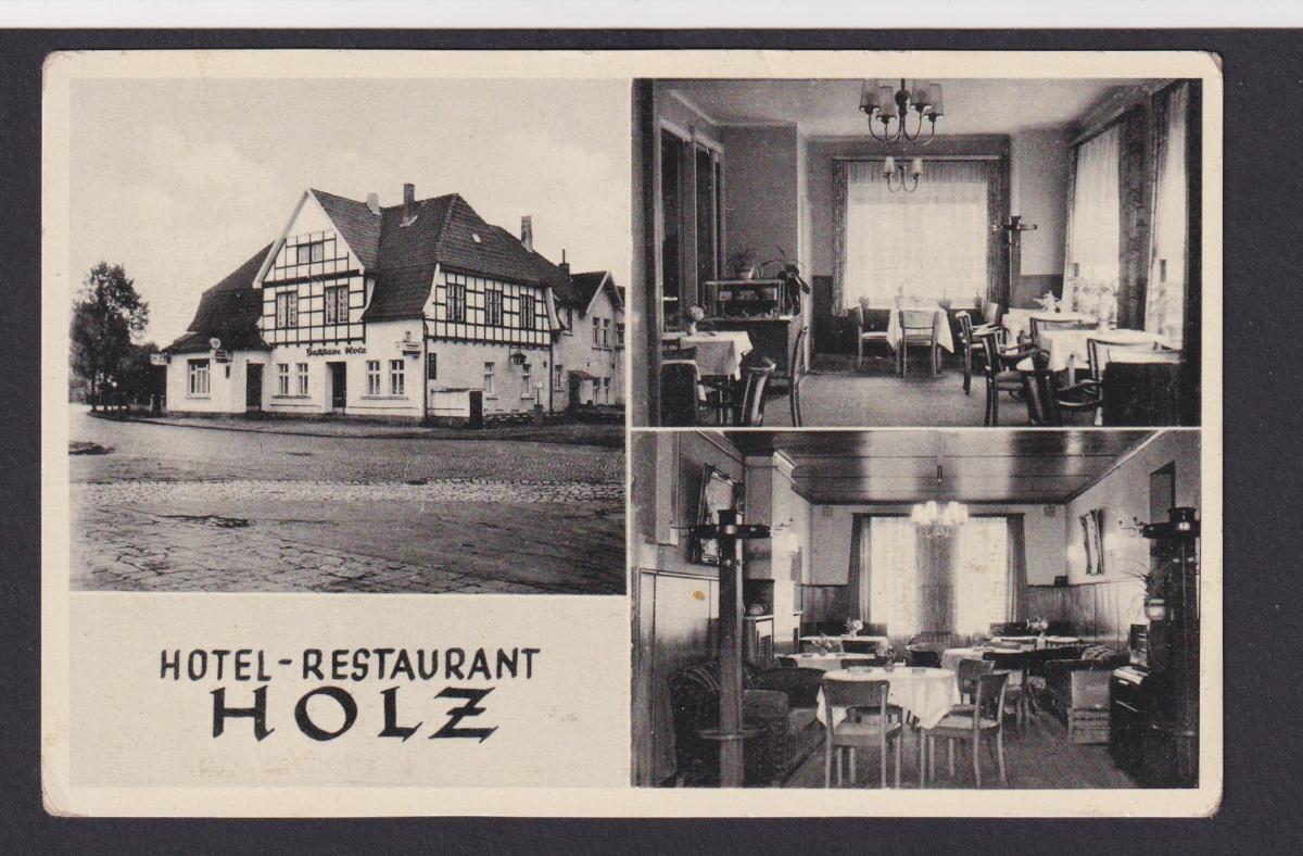 Ansichtskarte Bünde Westfalen Gastronomie Hotel Restaurant