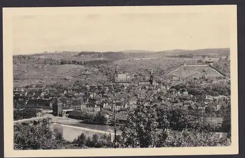 Ansichtskarte Eßlingen Baden Württemberg Neckar Fluss Totalansicht Verlag