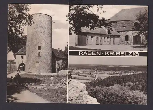 Ansichtskarte Raben Belzig Brandenburg Burg Rabenstein