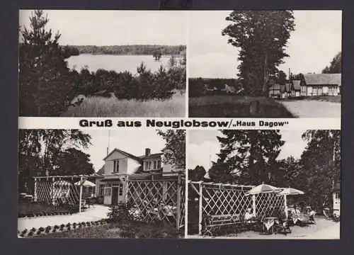 Ansichtskarte Neuglobsow Brandenburg Erholung Urlaub Haus Dagow Verlag Rotophot