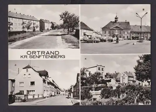 Ansichtskarte Ortrand Senftenberg Brandenburg Rathaus Ansichten n. Großenhain