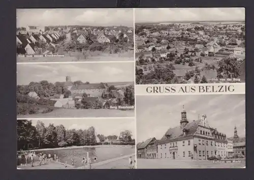 Ansichtskarte Belzig Brandenburg Burg Eisenhardt Ansichten n. Berlin