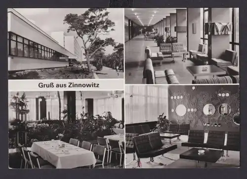 Ansichtskarte Zinnowitz Mecklenburg Vorpommern Ostseebad Ferienheim Roter