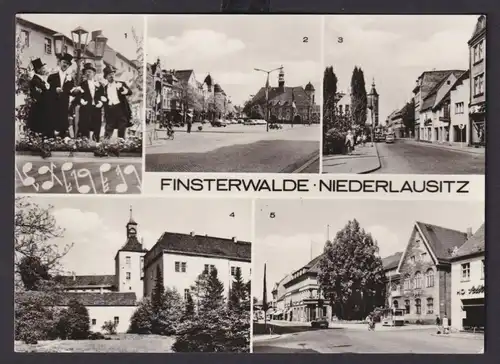 Ansichtskarte Finsterwalde Niederlausitz Brandenburg Die Sänger v. Finsterwalde