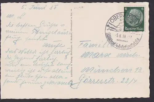 Oberaudorf Bayern Deutsches Reich Ansichtskarte Erholung SST Luftkurort