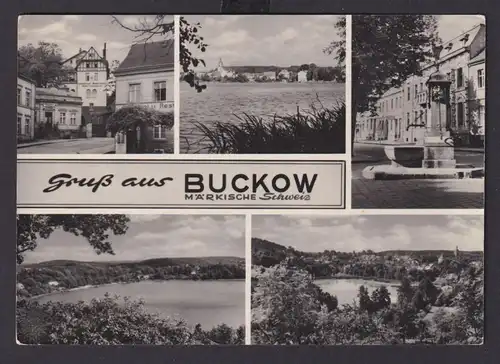Ansichtskarte Buckow Märkische Schweiz Brandenburg Sanatorium Waldfrieden