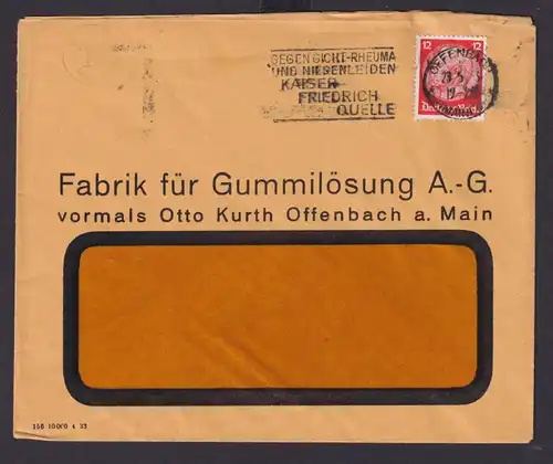 Deutsches Reich Drittes Reich Briefe Sonderstempel Kaiser Friedrich Quelle geg.