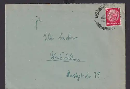 Deutsches Reich Drittes Reich Briefe SST Niederheimbach 30.05.1942