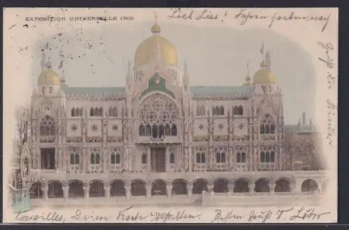 Ansichtskarte Weltausstellung Paris 1900 Pavillon L Itali n. Brunswick
