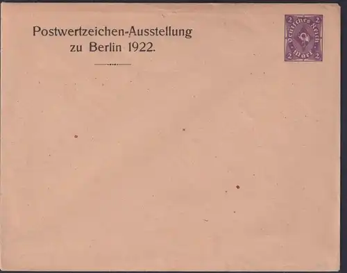 Briefmarken Deutsches Reich Brief Privatganzsache Philatelie 2 Mark Posthorn