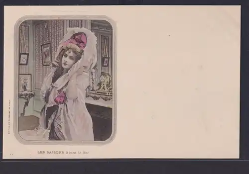 Ansichtskarte Jugendstil Art Nouveau Dame Schönheit Anlass Edition Du Panorama