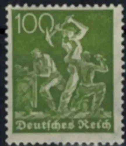 Deutsches Reich 187 c Luxus postfrisch MNH geprüft Infla OE Kat-Wert 22,-