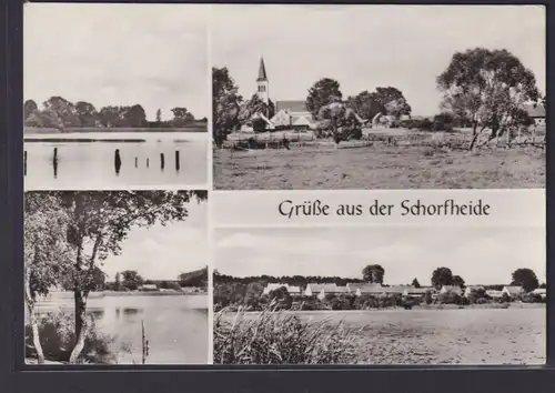 Ansichtskarte Schorfheide Ansichten Brandenburg nach Weißenfels Sachsen Anhalt