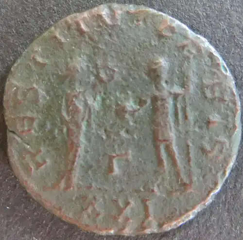Römische Münze Probus 276-282 Antoninian RS: Victoria bekränzt Kaiser s