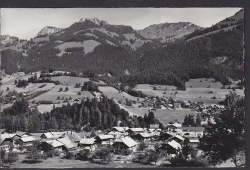 Ansichtskarte Oey Schweiz Totalansicht Gebirge n. Uelzen Niedersachsen
