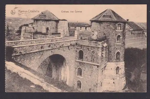 Ansichtskarte Namur Belgien Wallonien Citadelle Chateau des Comtes Burg