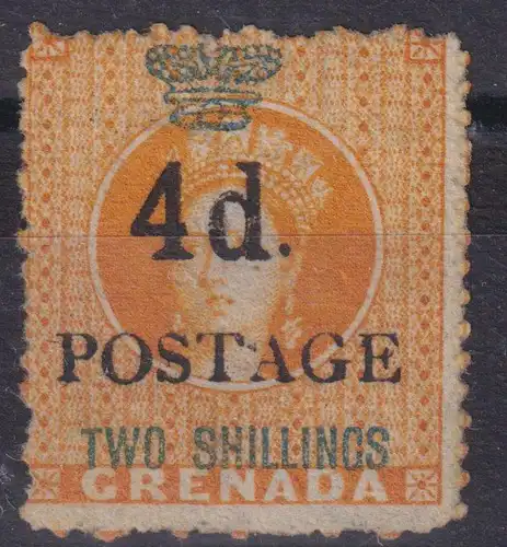 Grenada Britische Kolonien 26 II Queen Victoria sauber ungebraucht Kat. 1100,00