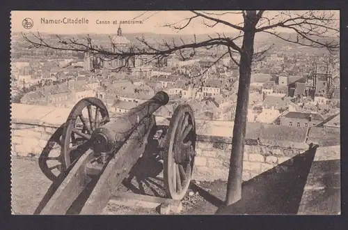 Ansichtskarte Namut Belgien Wallonien Stadt Panorama Totalansicht Kanone