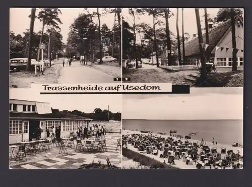 Ansichtskarte Usedom Mecklenburg Vorpommern Ostsee Insel Trassenheide Kreis
