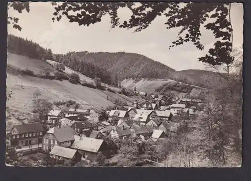 Ansichtskarte Unterweißbach Thüringen Totalansicht ab Rudolfstadt n.