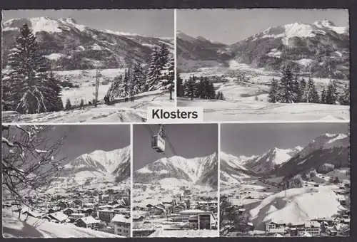 Ansichtskarte Klosters Schweiz Ansichten Winterlandschaft n. Murr Ludwigsburg