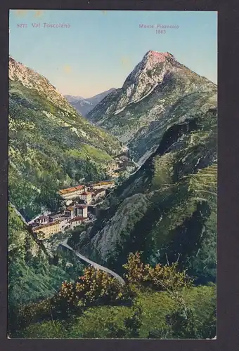 Ansichtskarte Litho Val Toscaiano Italien Monte Pizzocolo Gebirge