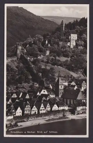 Ansichtskarte Hirschborn Hessen Neckar Schloss n. Isen Oberbayern