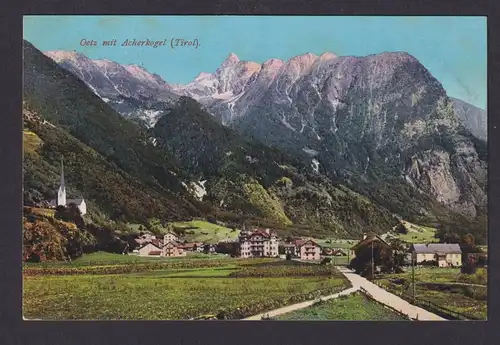 Ansichtskarte Oetz Österreich Tirol Ort Gebirge