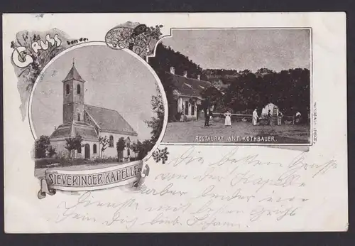 Ansichtskarte Sieveringen Österreich Sieveringer Kapelle n. Korneuburg