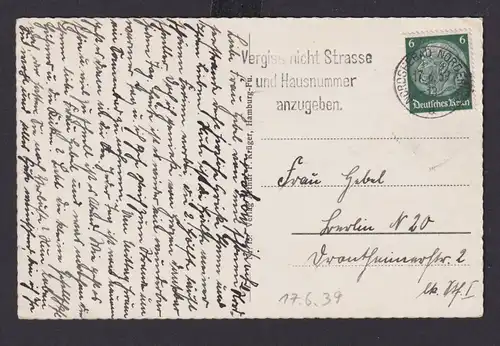 Norderney Niedersachsen Deutsches Reich Drittes Reich Ansichtskarte Postsache